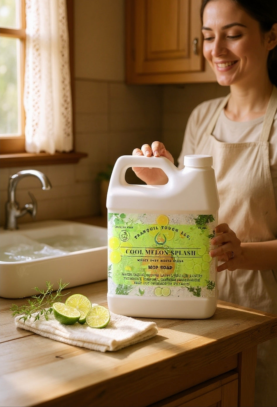 Cool Melon Splash Non-Toxic Mop Soap🍈