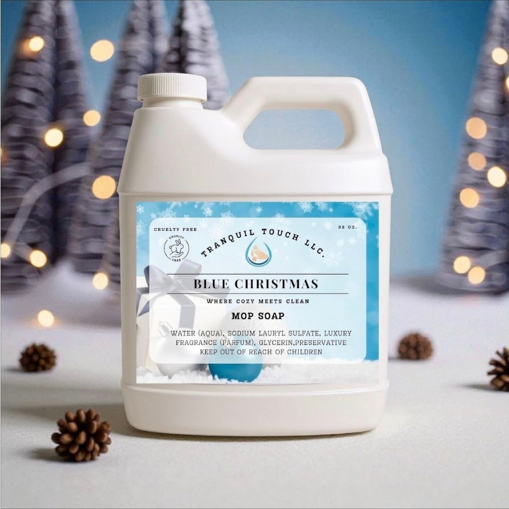 Blue Christmas Non-Toxic Mop Soap π