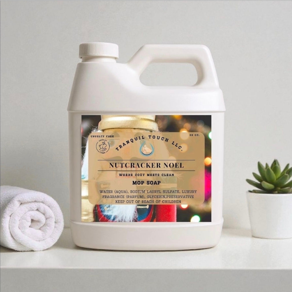 Nutcracker Noel Non-Toxic Mop Soap ☃️