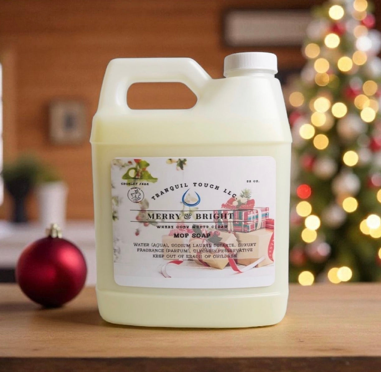 Merry & Bright Non-Toxic Mop Soap 🎄