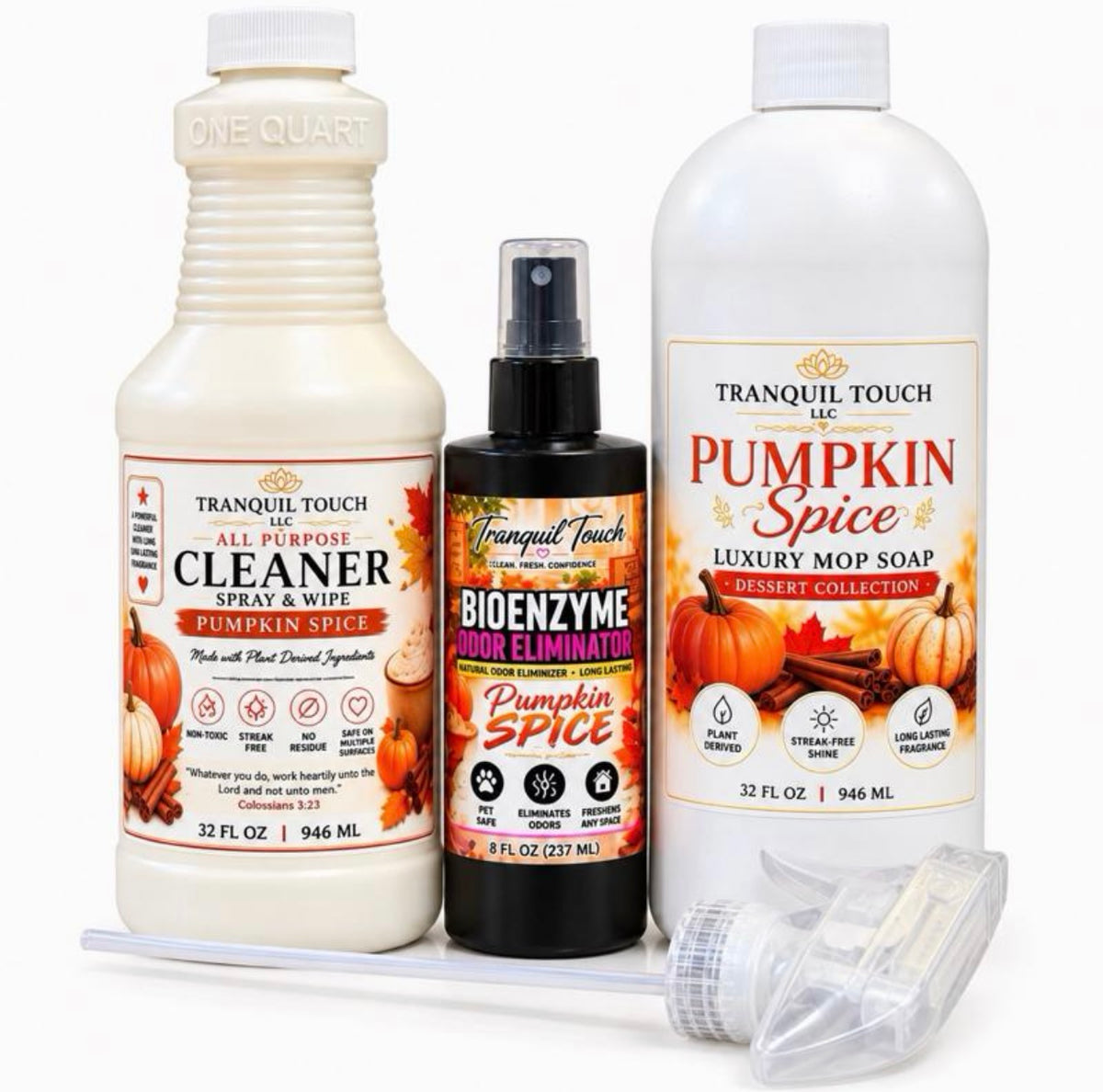 Fall Cleaning Bundles 🍁– Caramel Apple, Falling for Fall & Pumpkin Spice | Tranquil Touch