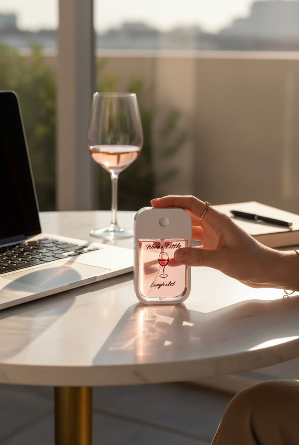Merlot Wine Scented Hydrating Hand Sanitizer 🍷