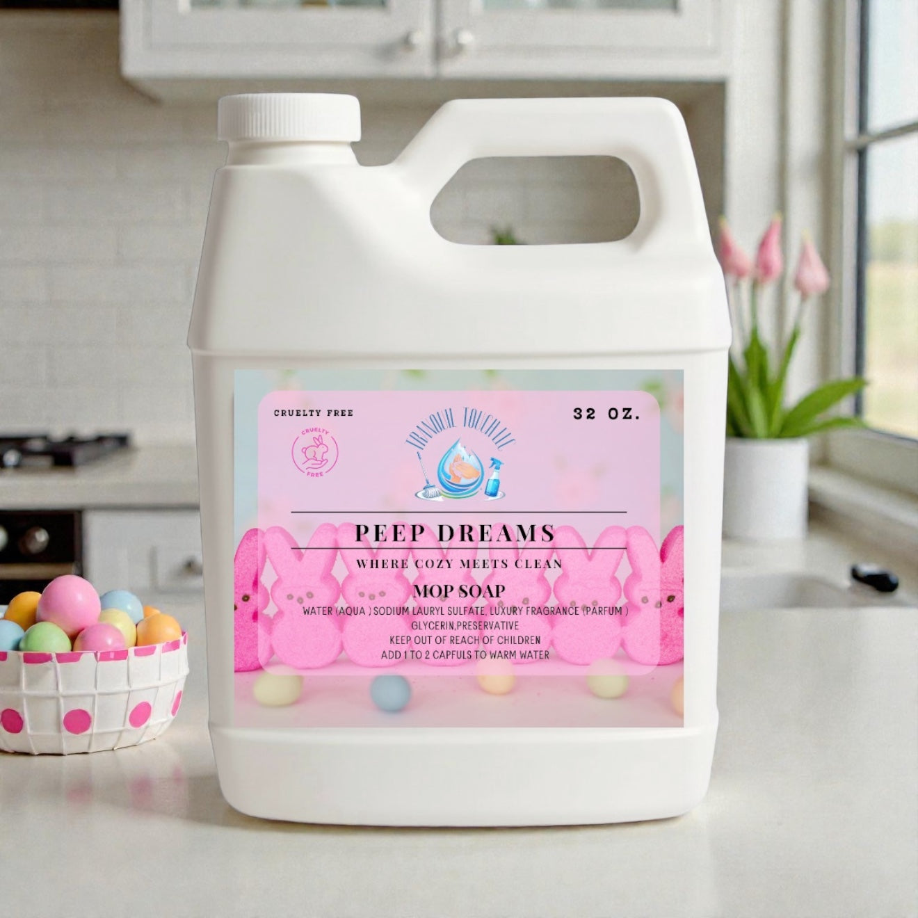 Peep Dreams Non Toxic Mop Soap 🐰