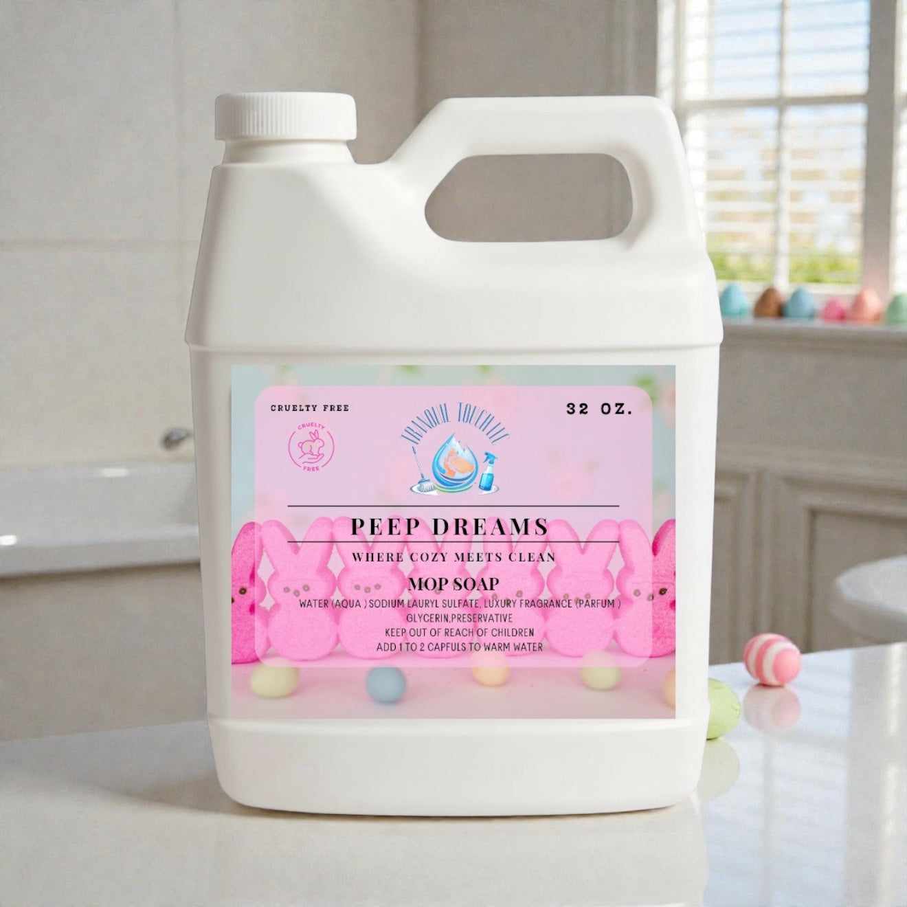 Peep Dreams Non Toxic Mop Soap 🐰