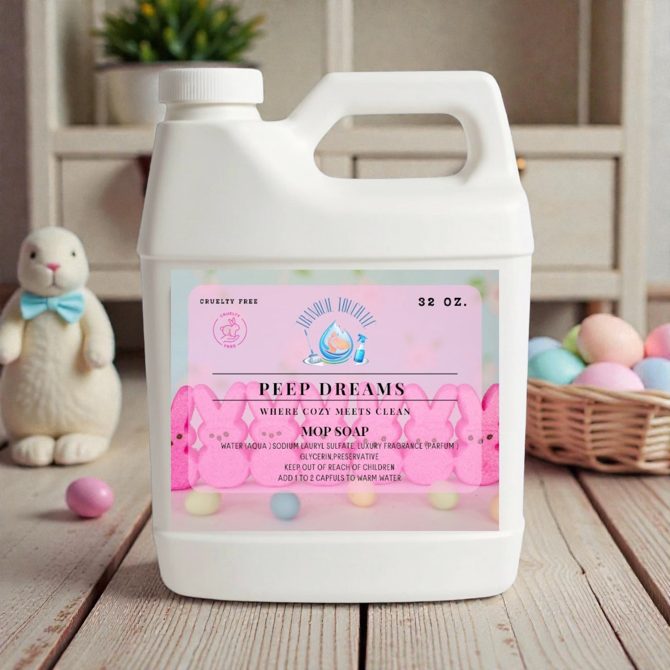 Peep Dreams Non Toxic Mop Soap 🐰