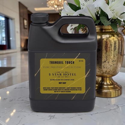 Tranquil Touch Prestige Mop Soap Collection – 5 Star Hotel Luxury Floor Cleaner