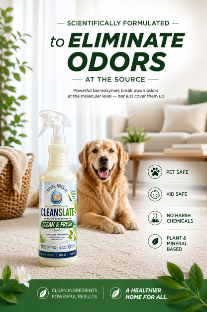 Cleanslate Bio Multi-Enzyme Odor Killer 💚