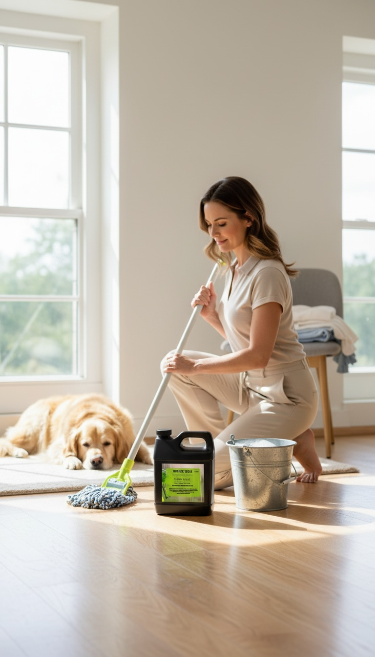 Floor Reset Bio Enzyme Odor Eliminating Mop Soap | Pet Odor Neutralizer | Deep Cleaning Concentrate | Safe for Sealed Hard Floors | 32 oz