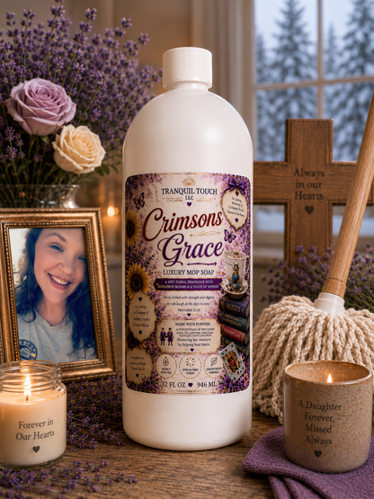 Crimson’s Grace Mop Soap – A Clean with Meaning 🌻