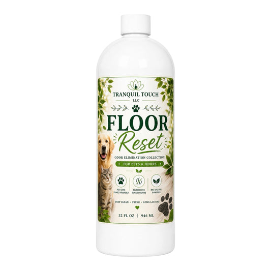 Floor Reset Bio Enzyme Odor Eliminating Mop Soap | Pet Odor Neutralizer | Deep Cleaning Concentrate | Safe for Sealed Hard Floors | 32 oz