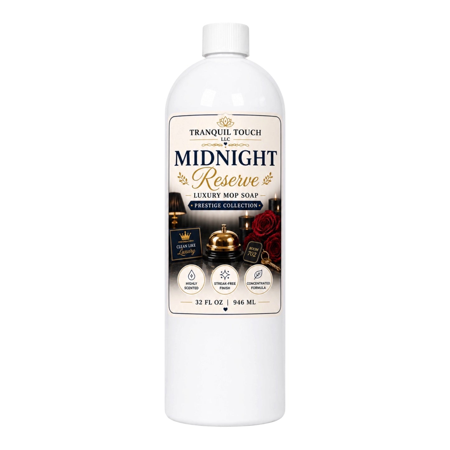 Tranquil Touch Prestige Mop Soap Collection – 5 Star Hotel Luxury Floor Cleaner