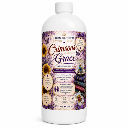 Crimson’s Grace Mop Soap – A Clean with Meaning 🌻