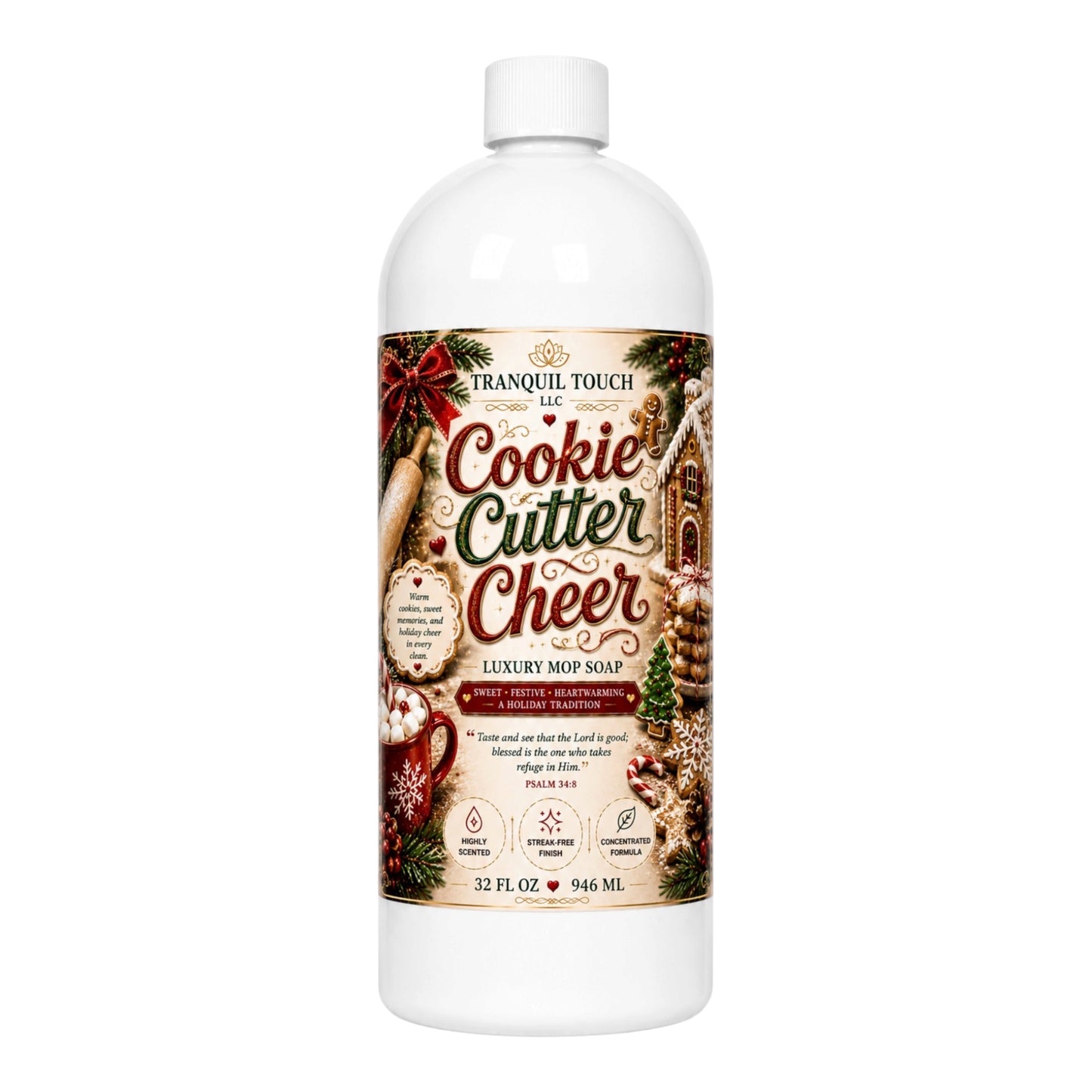 Cookie Cutter Cheer Non-Toxic Mop Soap 🍪