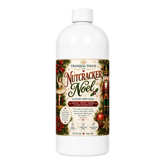 Nutcracker Noel Non-Toxic Mop Soap ☃️