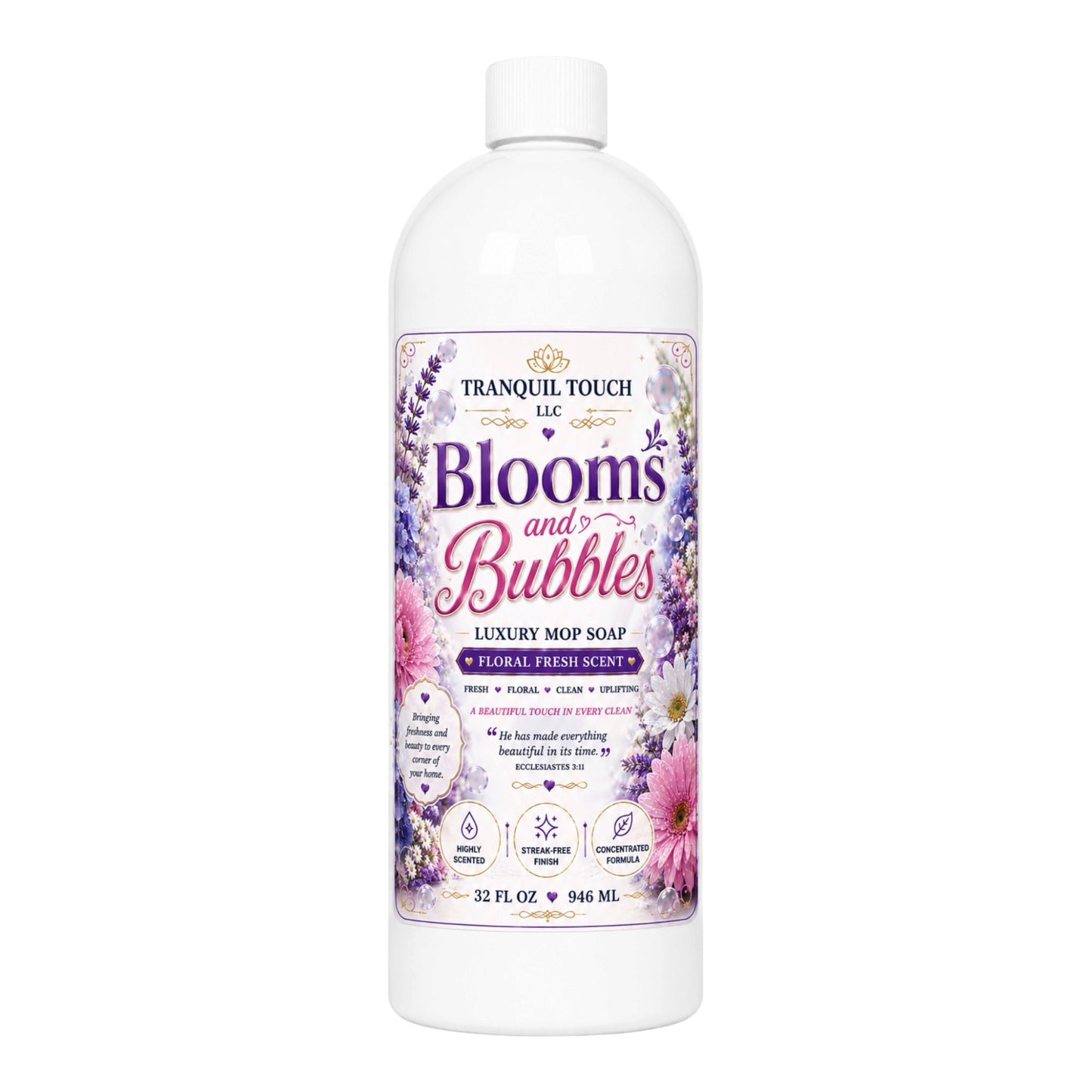 Bloom & Bubbles Non-Toxic Mop Soap 🫧