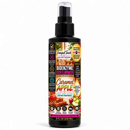 Tranquil Touch Luxury Bioenzyme Odor Eliminator – Multi-Surface Deodorizer for Floors, Fabrics, Pet Areas & More, 8 oz