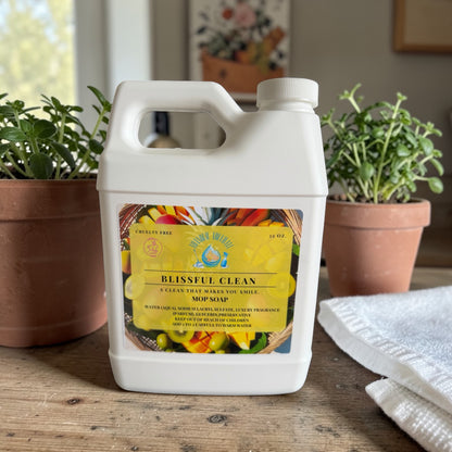 Blissful Clean Non– Toxic Sweet Citrus & Soft Florals Mop soap🌼
