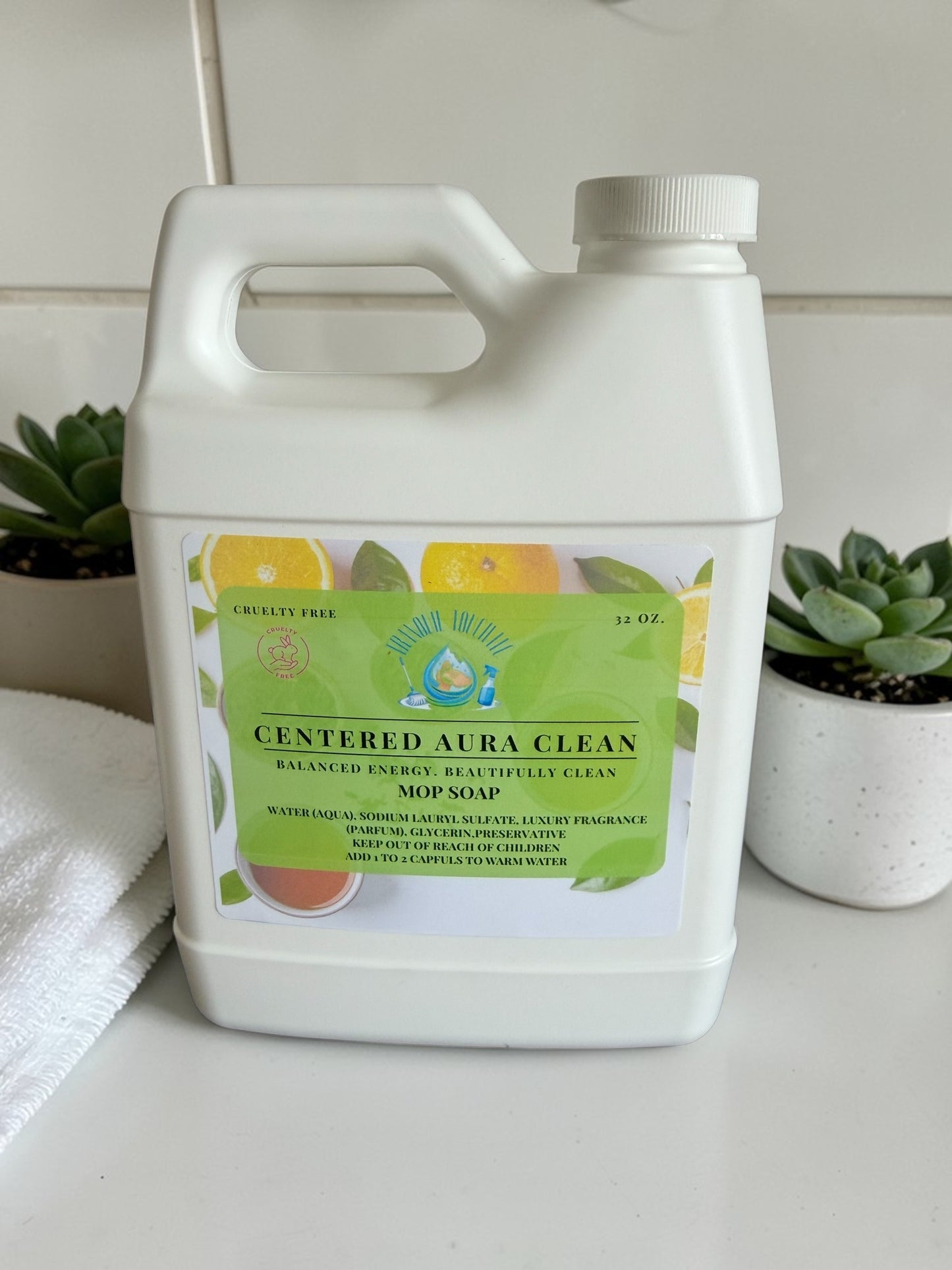 Balanced Aura Non–Toxic Fresh Herbal Clean Mop soap🌿