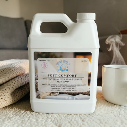 Cozy Aura Non–Toxic Warm Comfort Notes Mop Soap 🫖