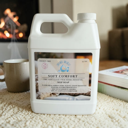 Cozy Aura Non–Toxic Warm Comfort Notes Mop Soap 🫖