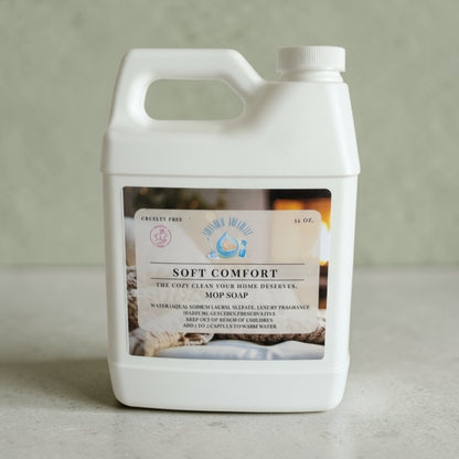 Cozy Aura Non–Toxic Warm Comfort Notes Mop Soap 🫖