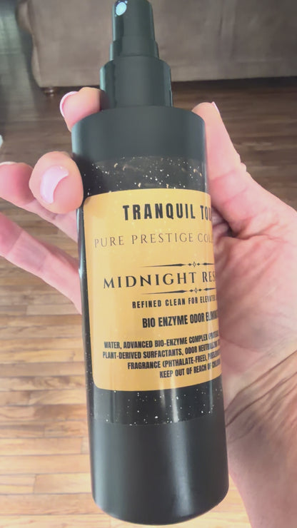 Tranquil Touch Prestige Bio-Enzyme Odor Eliminator Spray – Luxury Fine Mist (8 oz