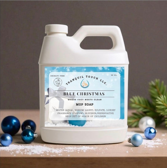 Blue Christmas Non-Toxic Mop Soap 💙