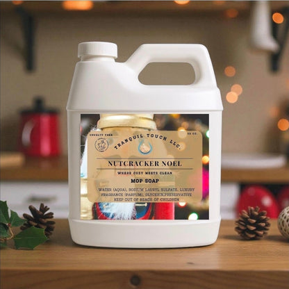Nutcracker Noel Non-Toxic Mop Soap ☃️