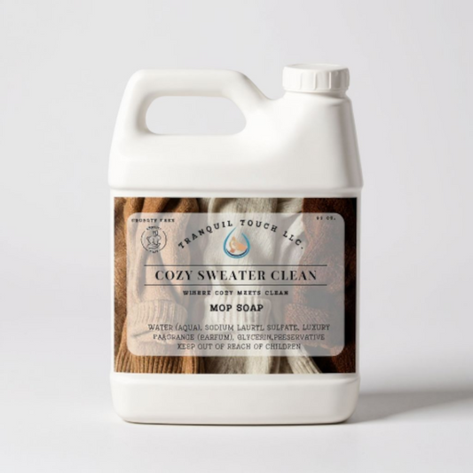 Cozy Sweater Clean Non-Toxic Mop Soap ❄️