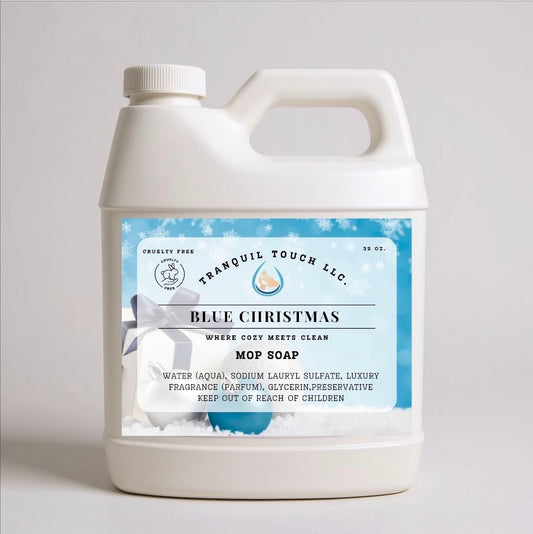 Blue Christmas Non-Toxic Mop Soap 💙