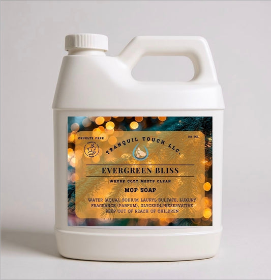 Evergreen Bliss Non-Toxic Christmas Mop Soap 🎄