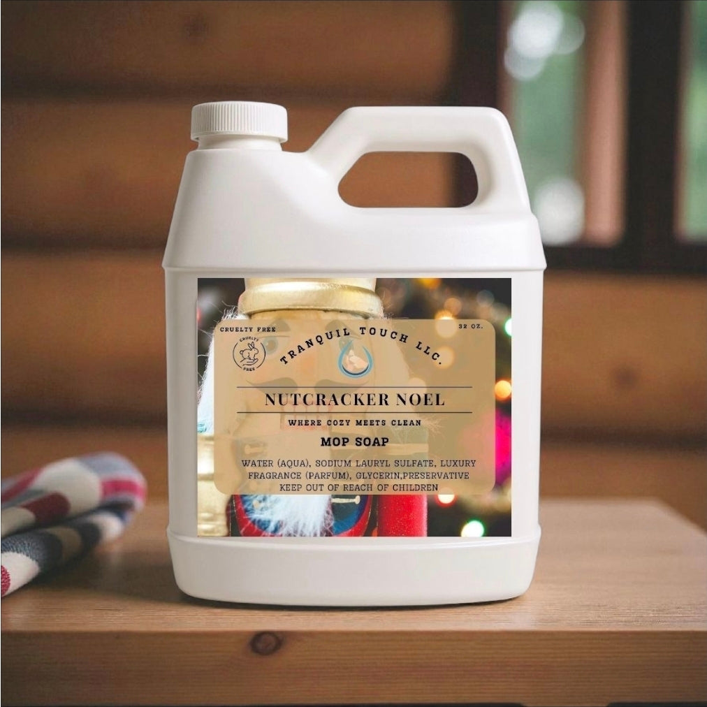 Nutcracker Noel Non-Toxic Mop Soap ☃️