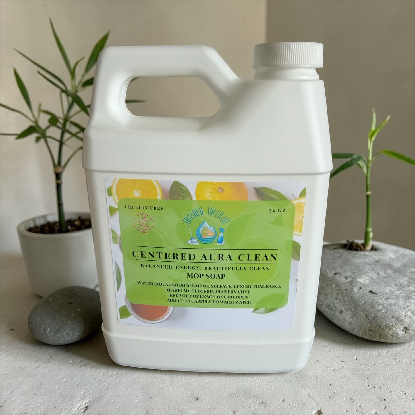 Balanced Aura Non–Toxic Fresh Herbal Clean Mop soap🌿